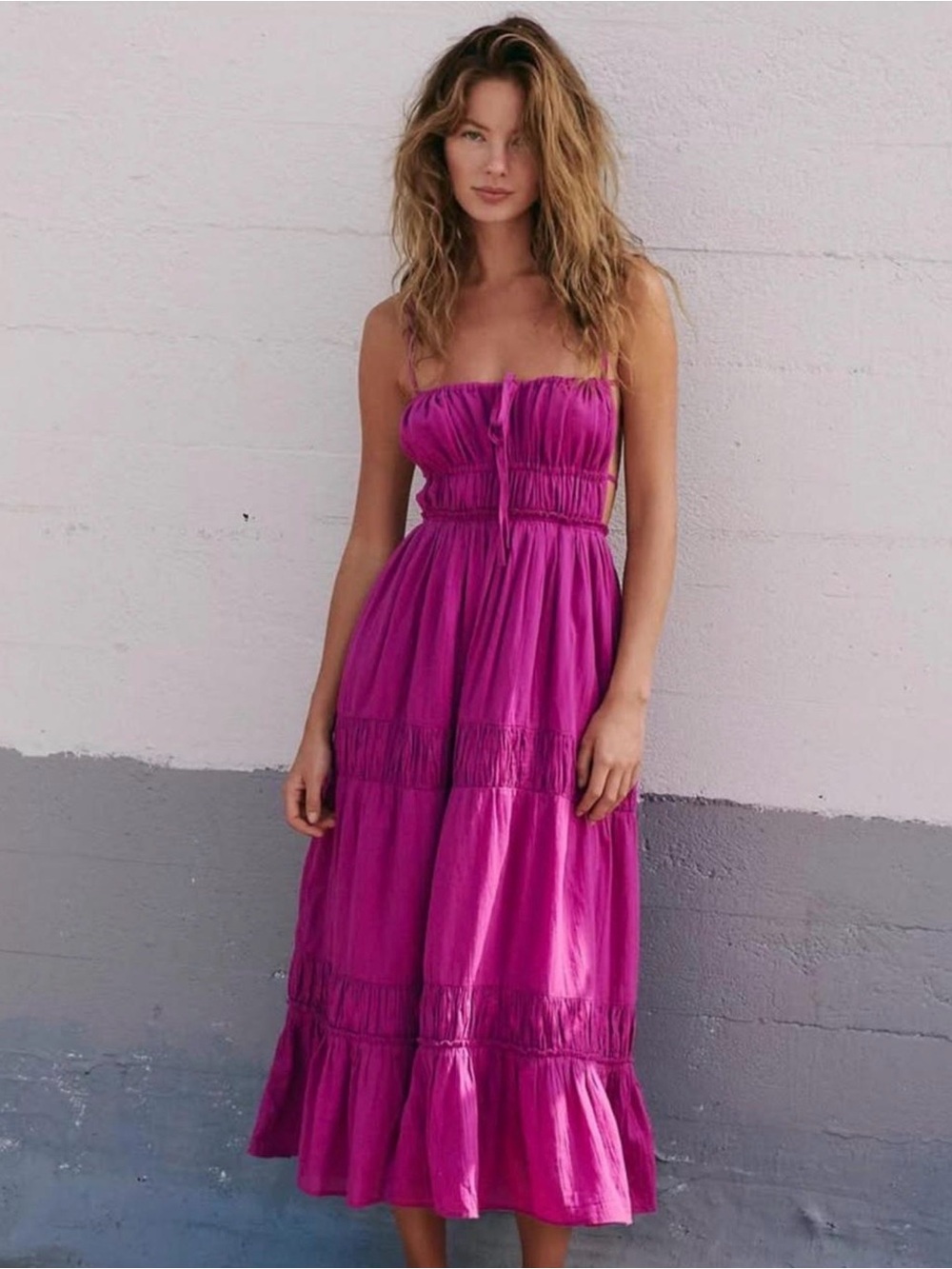 Free People Taking Sides Maxi Dress NWOT